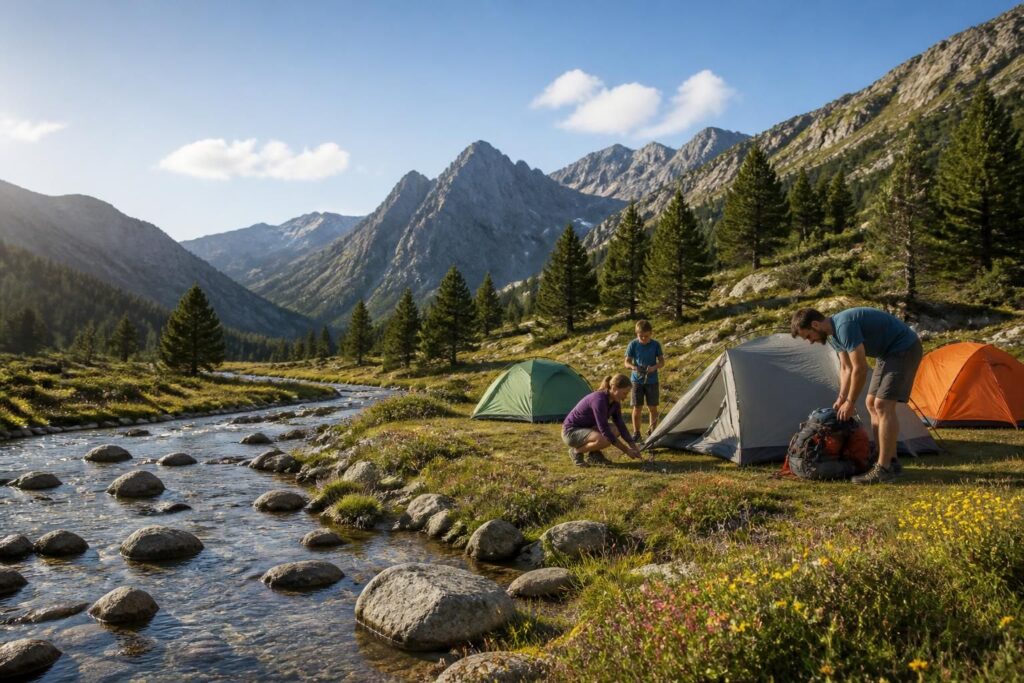découvrez comment bien choisir votre emplacement pour un camping réussi à la montagne, en tenant compte du terrain, de l'exposition et des commodités.