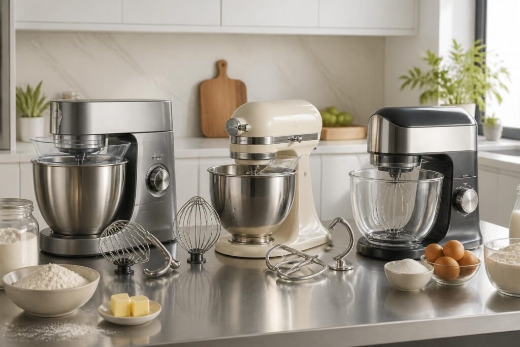découvrez notre comparatif détaillé des robots pâtissiers multifonctions kenwood, kitchenaid et moulinex pour choisir le modèle idéal adapté à vos besoins en pâtisserie.