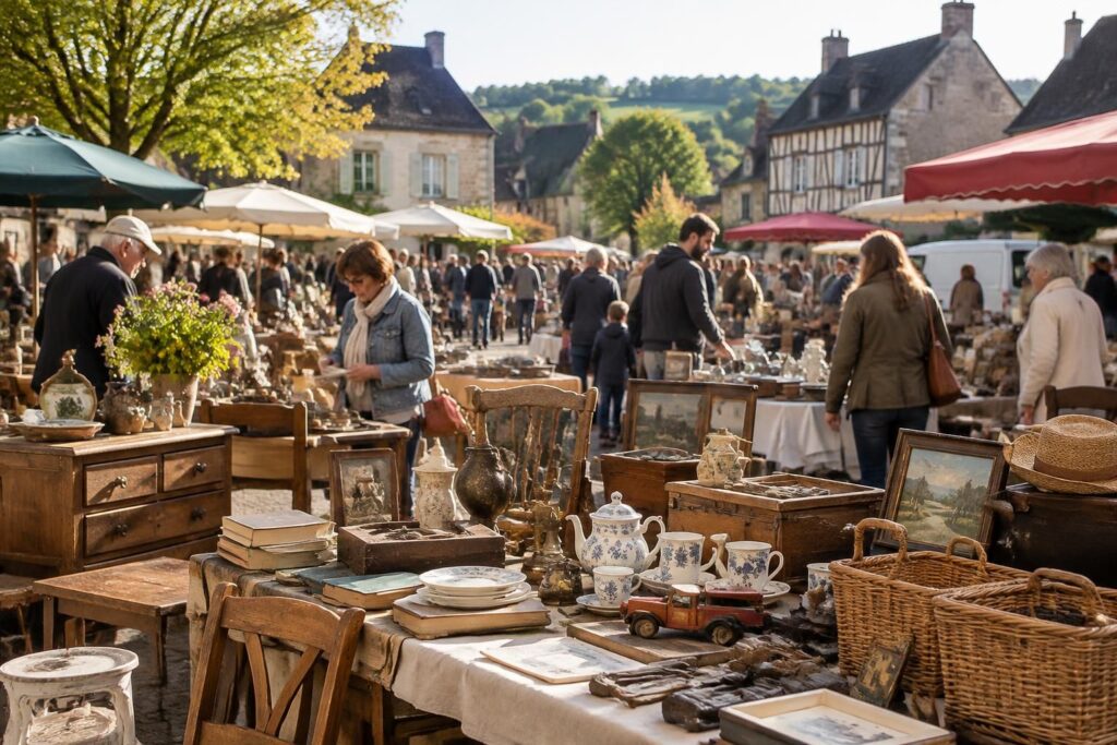 découvrez les brocantes incontournables dans l’orne (61) ce week-end : chinez, flânez et dénichez de belles trouvailles près de chez vous.