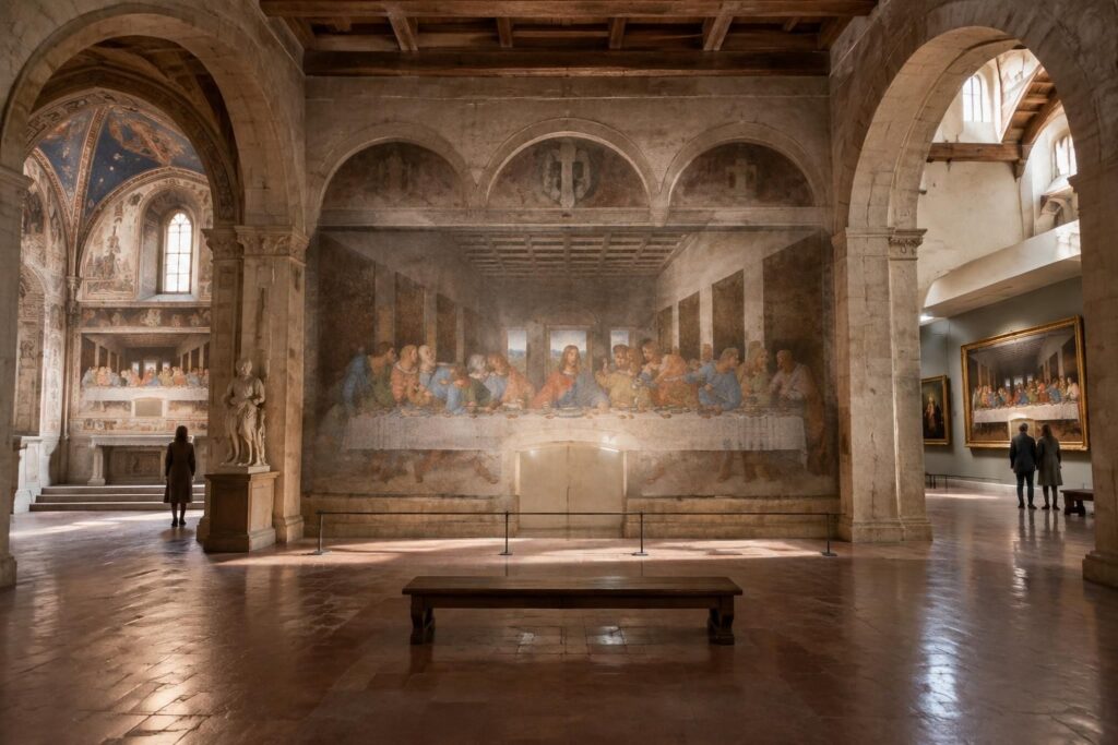 découvrez l’histoire de la cène de léonard de vinci et d’autres œuvres célèbres, ainsi que les lieux où les admirer.